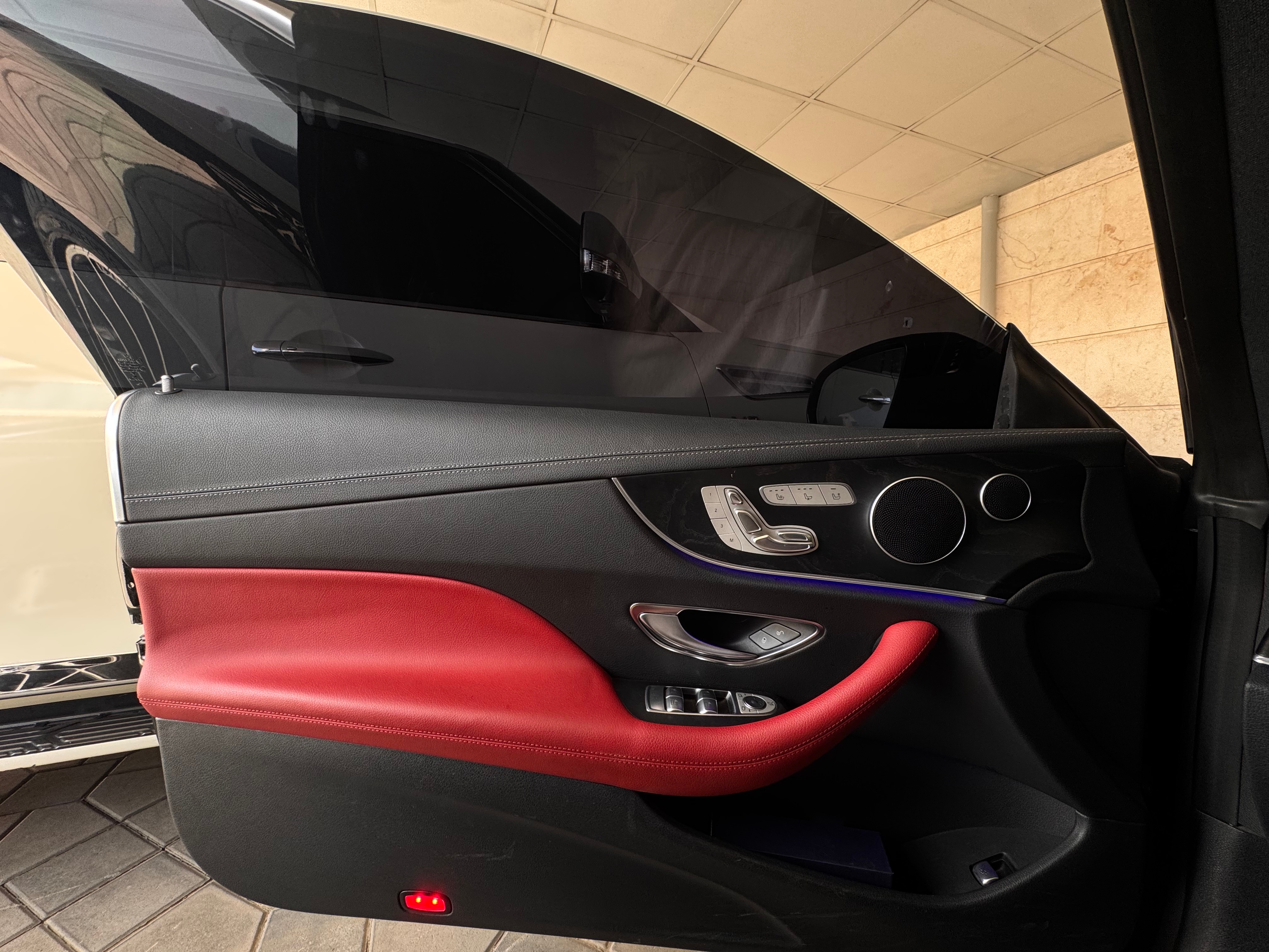 Black Mercedes Benz E300 Coupe 2017